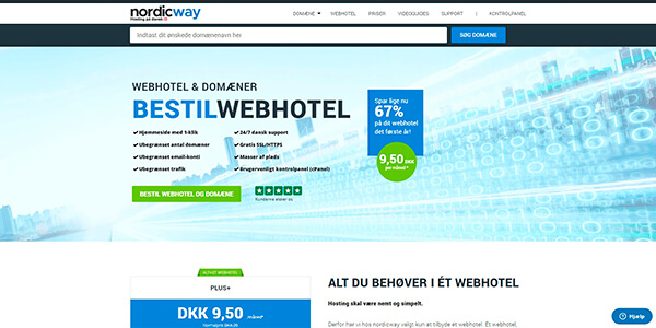 nordicway.dk - billigt webhotel med stor WordPress erfaring